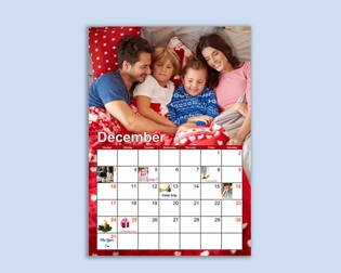 Custom desk calendar example